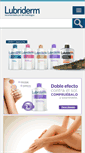 Mobile Screenshot of lubriderm.com.mx